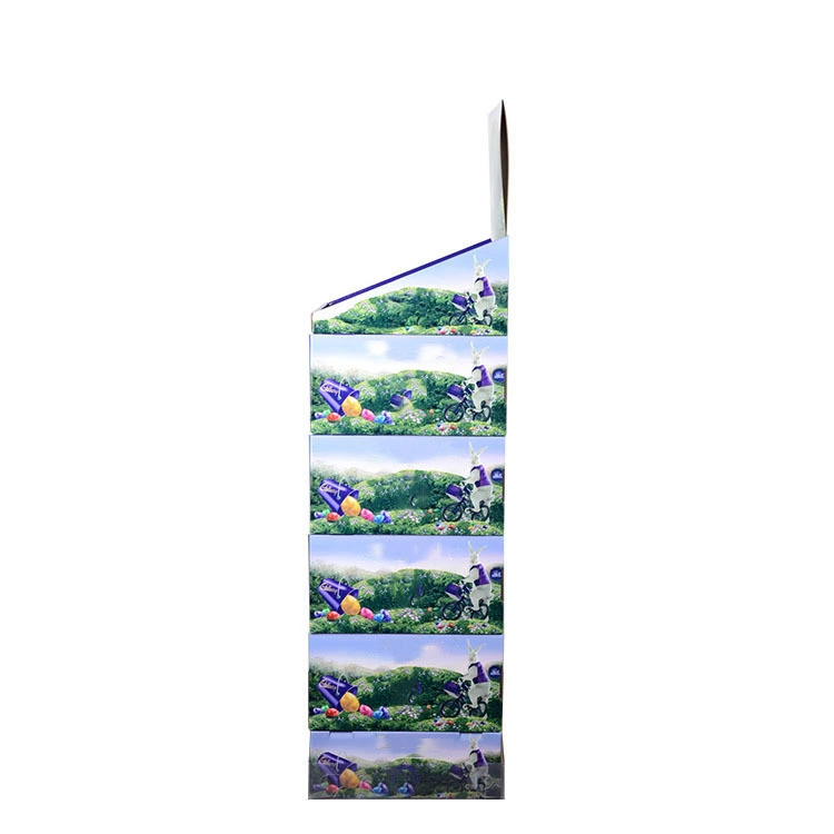 Free samples Vegetable seeds Cardboard floor display stand Plant seed products Corrugated paper Floor display stand 1