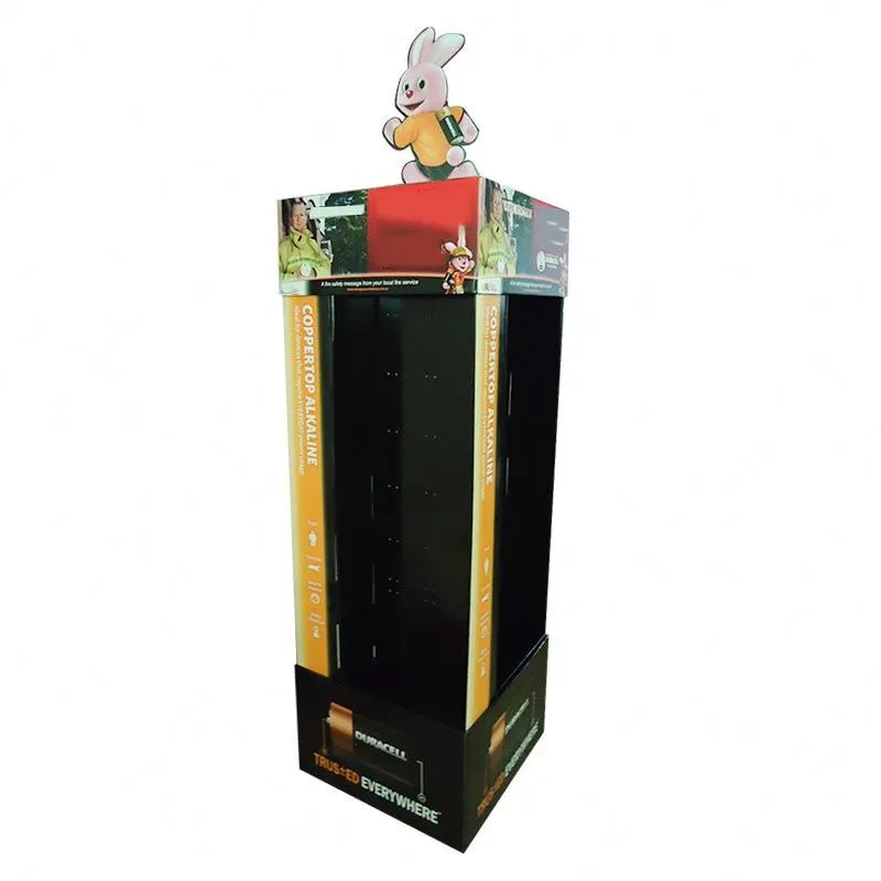 Wholesale customized corrugated board display stand cup display stand cosmetics floor display stand 1