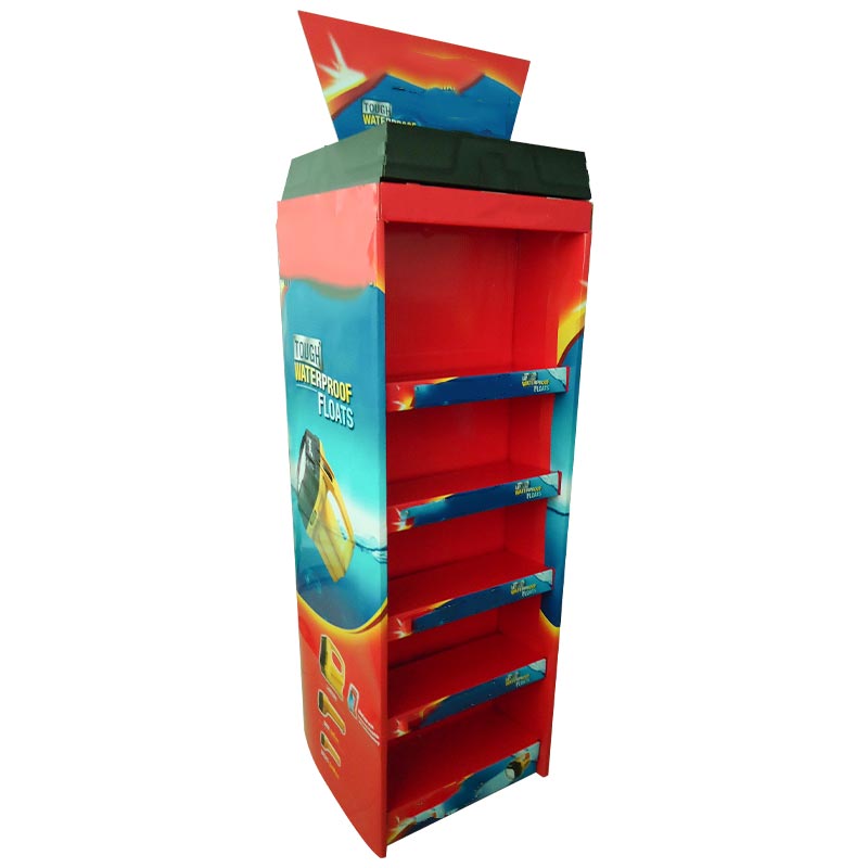 Groothandel aangepast Golfbord Display Stand Cup Display Stand Cosmetics Floor Display Stand 12