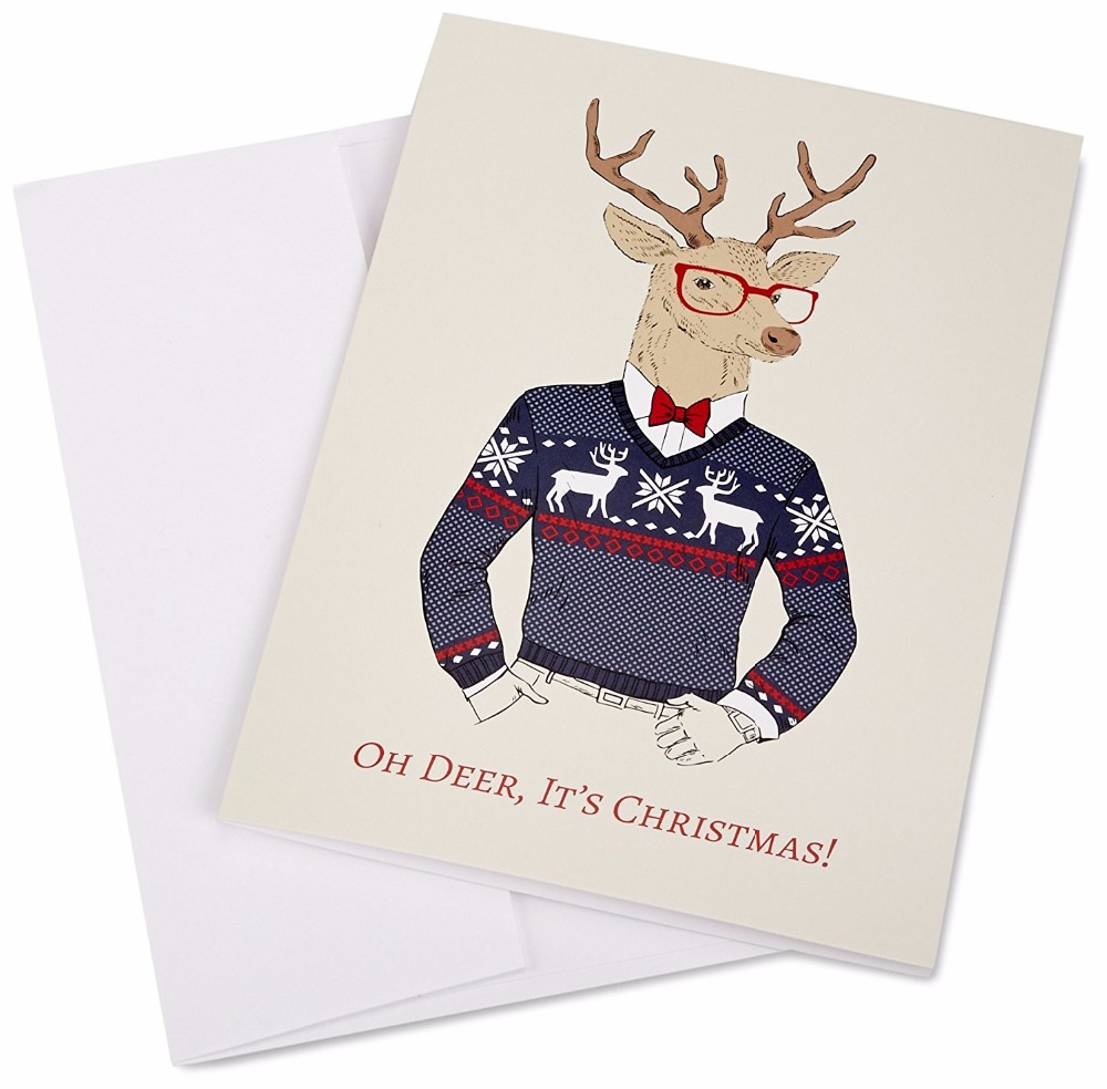 leere Geschenkkarte in einer Grußkarte mit Umschlag 9