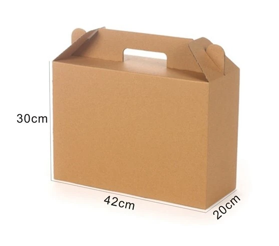 Eco friendly Kraft Paper Shopping Bags, 80% PCW Paper Bags with Handles, Gift Bags Bulk reused and composted. 1