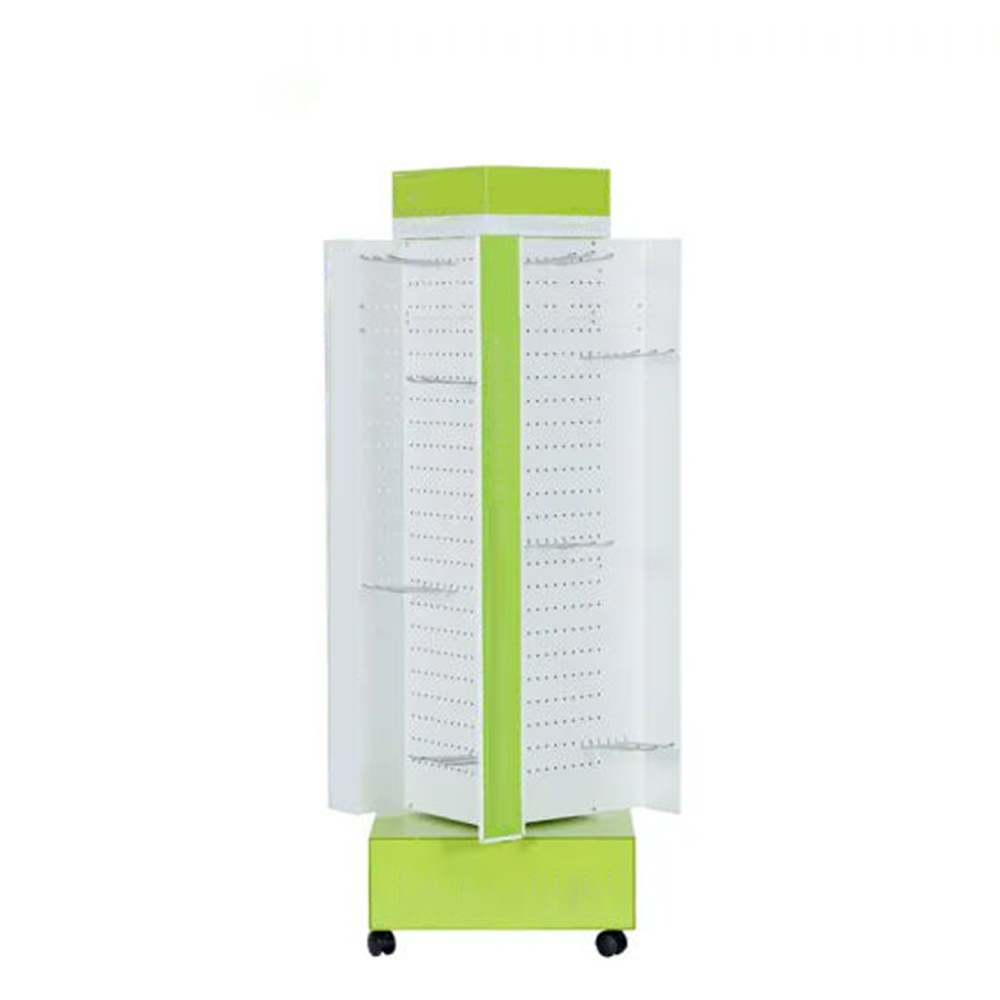 Mode roterende zonnebrillen display standaard kartonnen brillenscherm supermarkt rack roterende displaystandaard 7