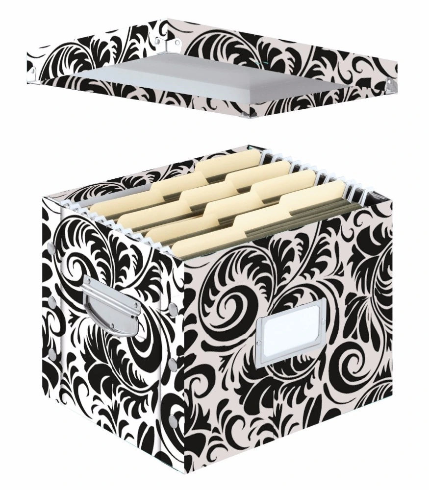 Bankers Box File Decorative cardboard Storage Boxes, Letter/Legal, 10 x 12 x 15'' 1