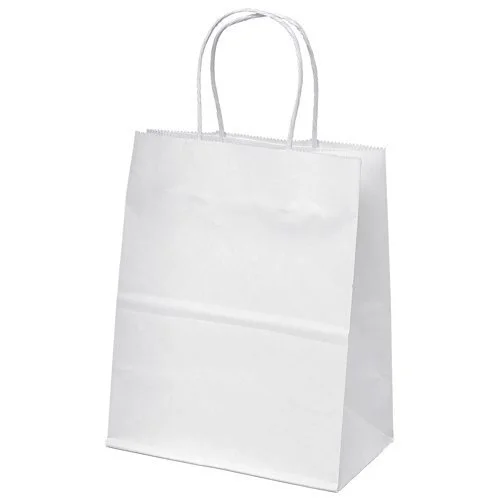 Customized fashion shopper tote bag, reusable recycled eco-kraft paper fabric shopping bag, hot selling product 1