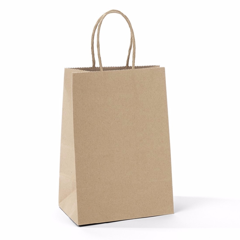 Customized fashion shopper tote bag, reusable recycled eco-kraft paper fabric shopping bag, hot selling product 16