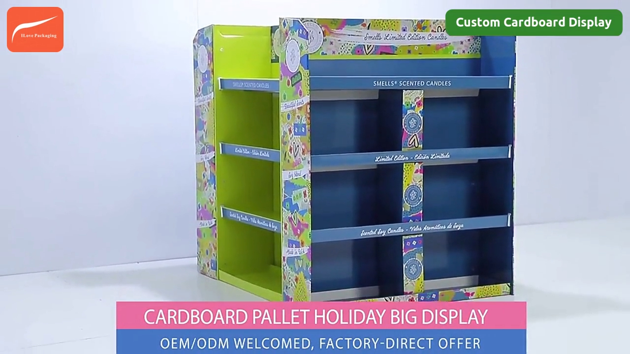 I Love Packaging Co,. Ltd Custom Cardboard Display Pallet 1