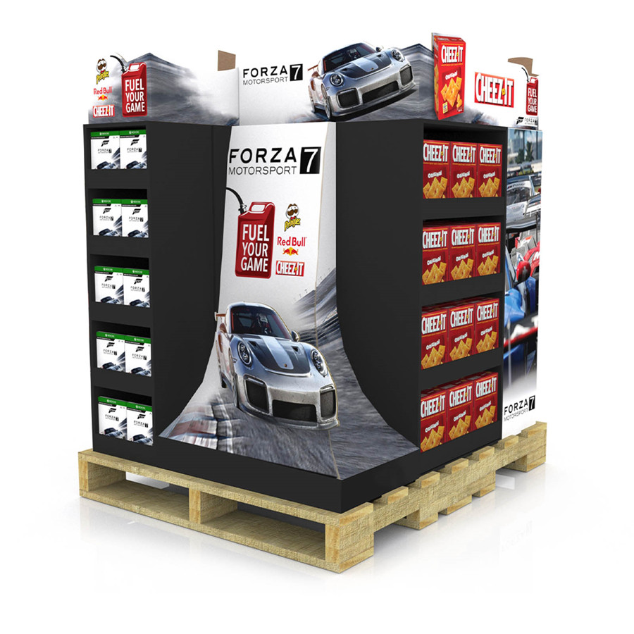 Ik hou van verpakking Co,. Aangepaste kartonnen display pallet 8