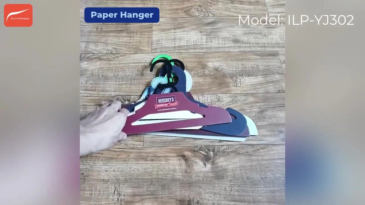 I Love Packaging Custom Eco-Friendly Paperboard Hanger Factory 1