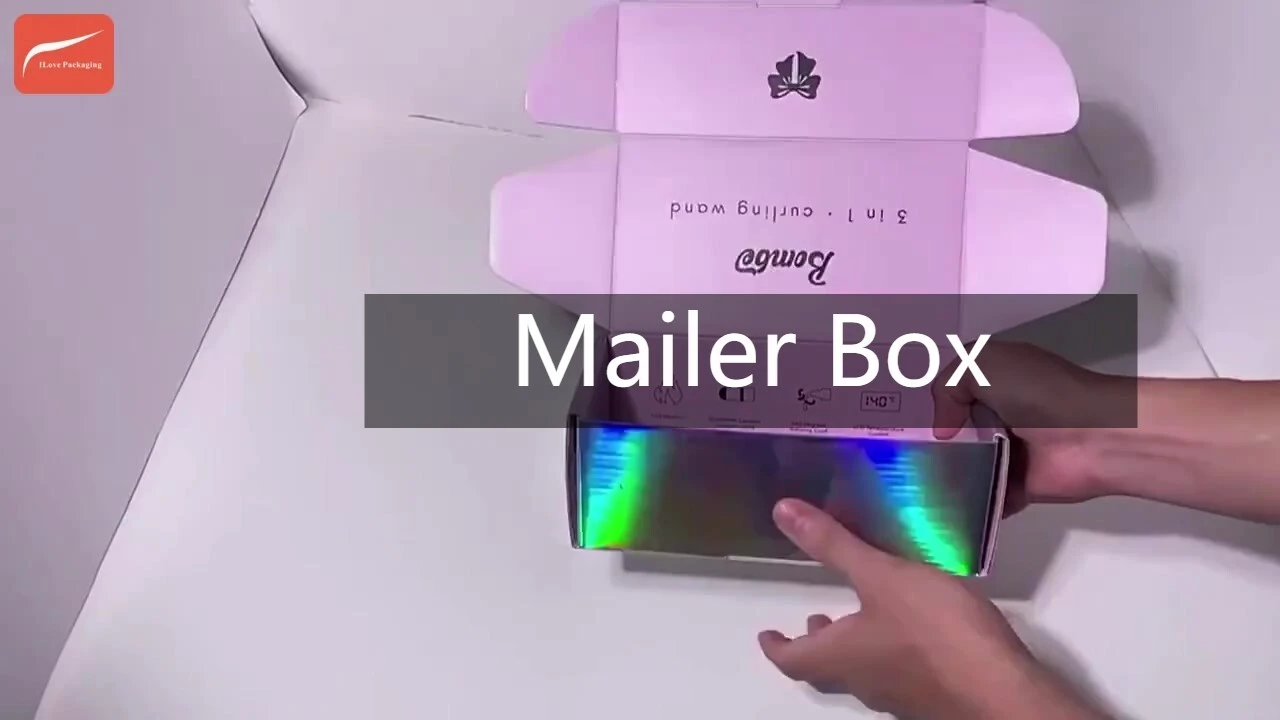 I Love Packaging Custom Mailer Box Laser Corrugated Paper 1