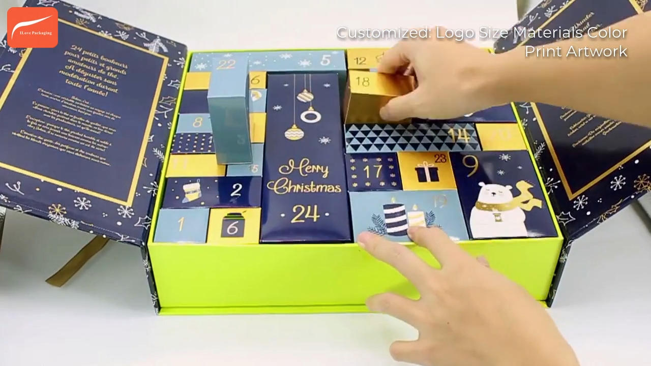 Custom Christmas Gift Box Multi-Compartment Blind Box Surprise 1