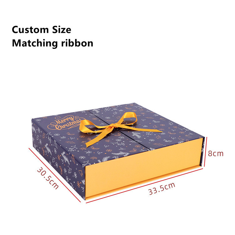 Aangepaste kerstcadeaubox met multi-compartiment blinde doos verrassing 5