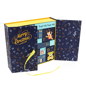 Aangepaste kerstcadeaubox met multi-compartiment blinde doos verrassing 7