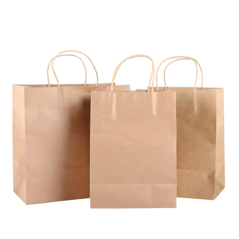 Ik ben dol op verpakking aangepaste kraft papieren zak hoogwaardige groothandel fabrikant 6