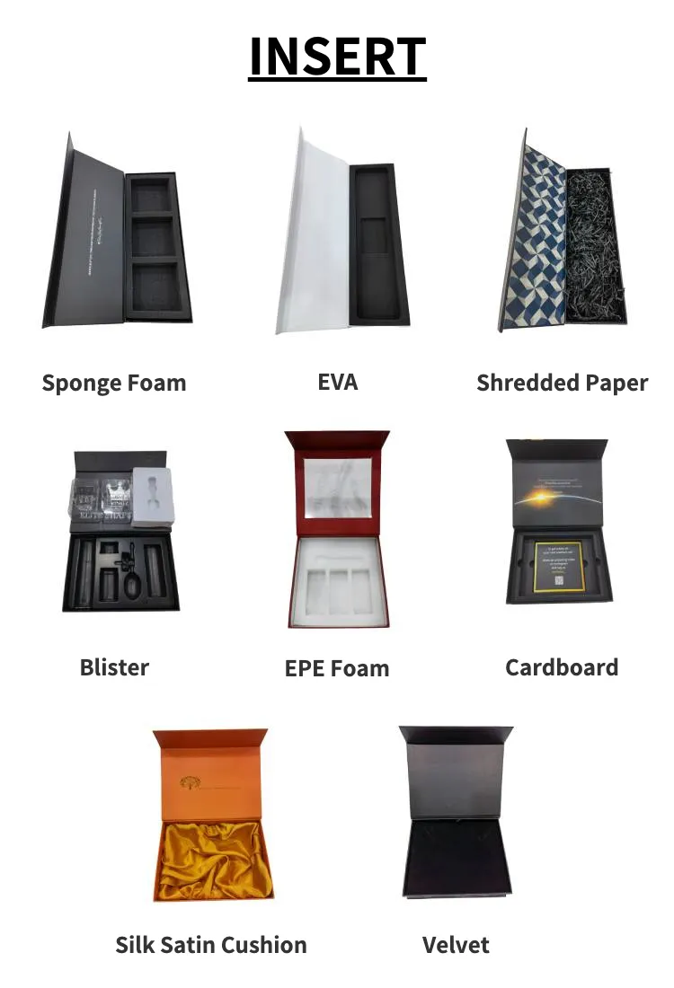 Ik ben dol op het verpakken van aangepaste magnetische geschenkdozen met rigide doos met eva of schuiminzetstuk 3