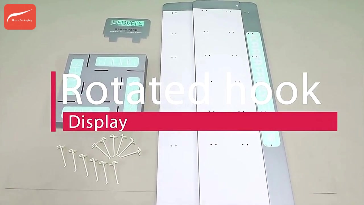 Paper hook floor display 3