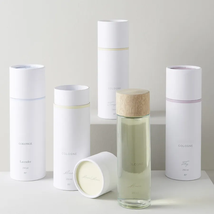 Ik ben dol op het verpakken van aangepaste kraftpapierbuisdoos voor cosmetische groothandel thee -doos 4