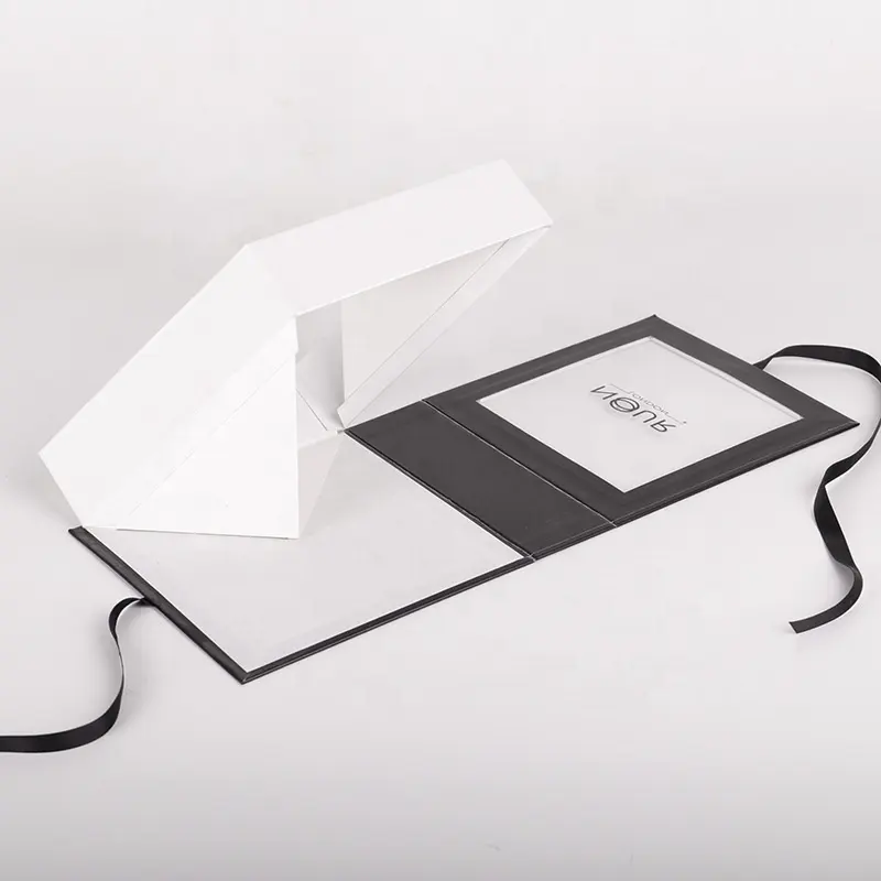 I Love Packaging Custom Greyboard Gift Paper Box with Ribbon 7