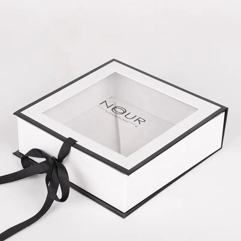I Love Packaging Custom Greyboard Gift Paper Box with Ribbon 8