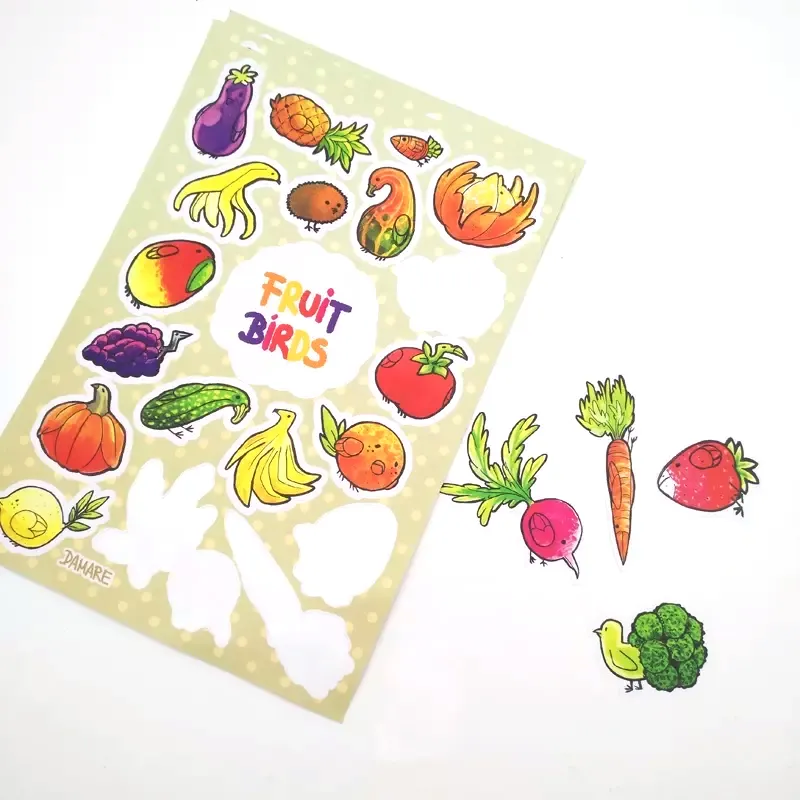 Ik ben dol op verpakking aangepaste stickerboeken afdrukken van kinderen activiteitenbeloningen herbruikbaar 3
