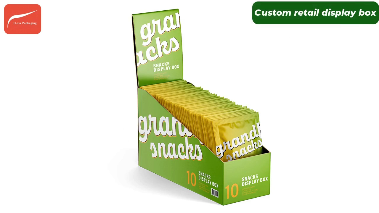 China I Love Packaging Company Custom Cardboard Retail Ready Box 1