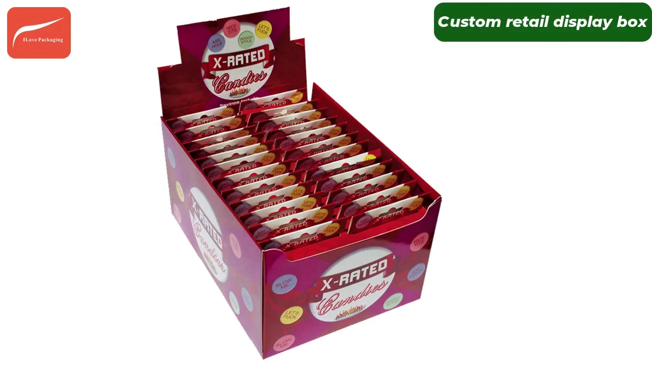 China Ik ben dol op verpakkingsbedrijf Custom Cardboard Retail Ready Box 6