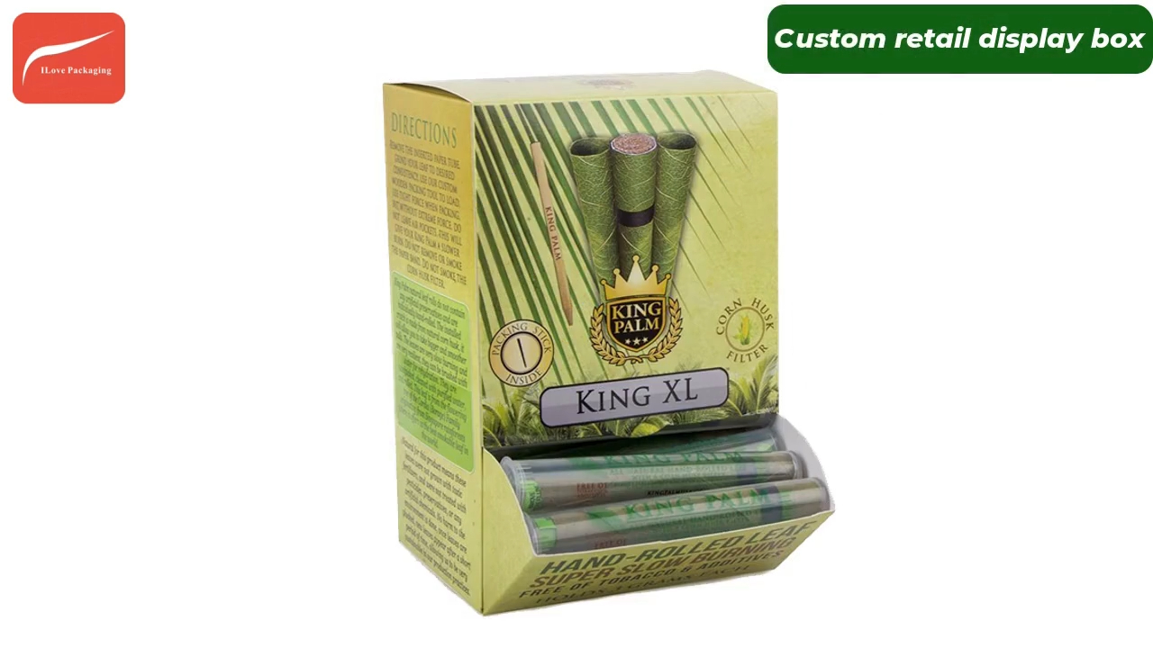 China Ik ben dol op verpakkingsbedrijf Custom Cardboard Retail Ready Box 8