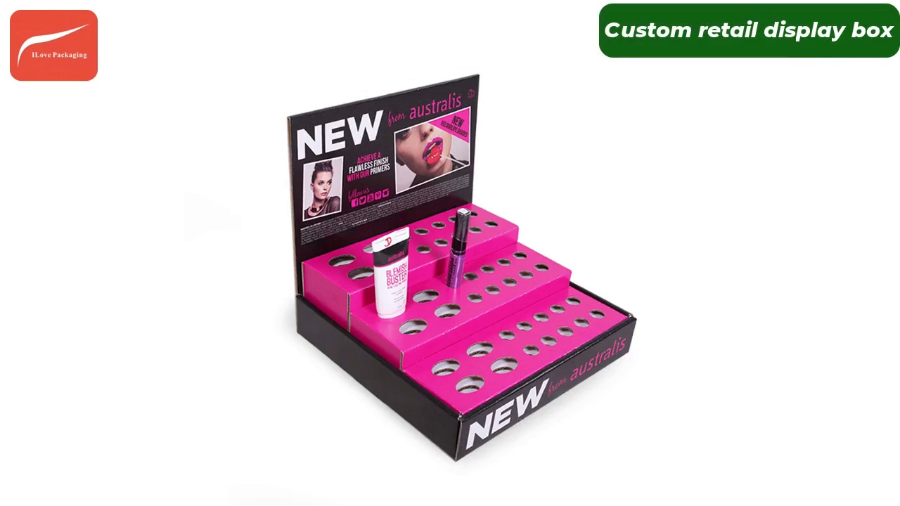 China Ik ben dol op verpakkingsbedrijf Custom Cardboard Retail Ready Box 5