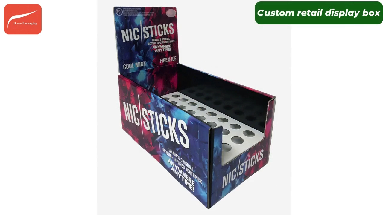 China Ik ben dol op verpakkingsbedrijf Custom Cardboard Retail Ready Box 7