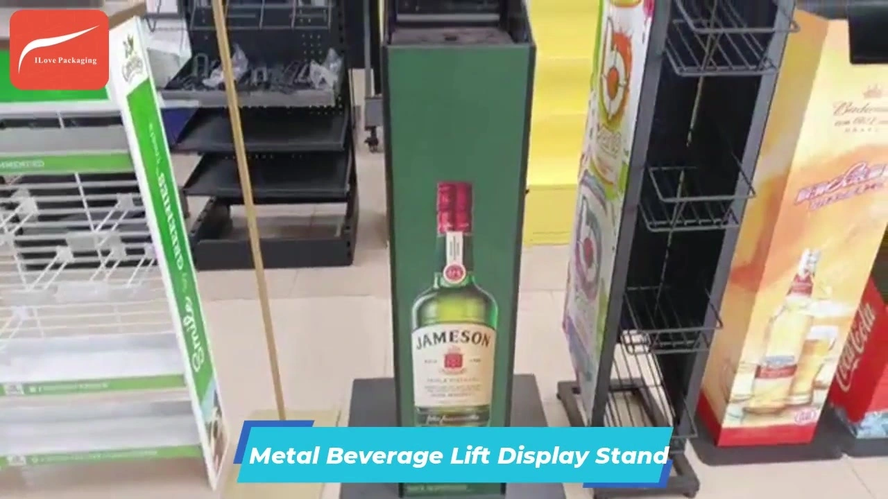 ILove Packaging Custom Metal display for Beverage 1
