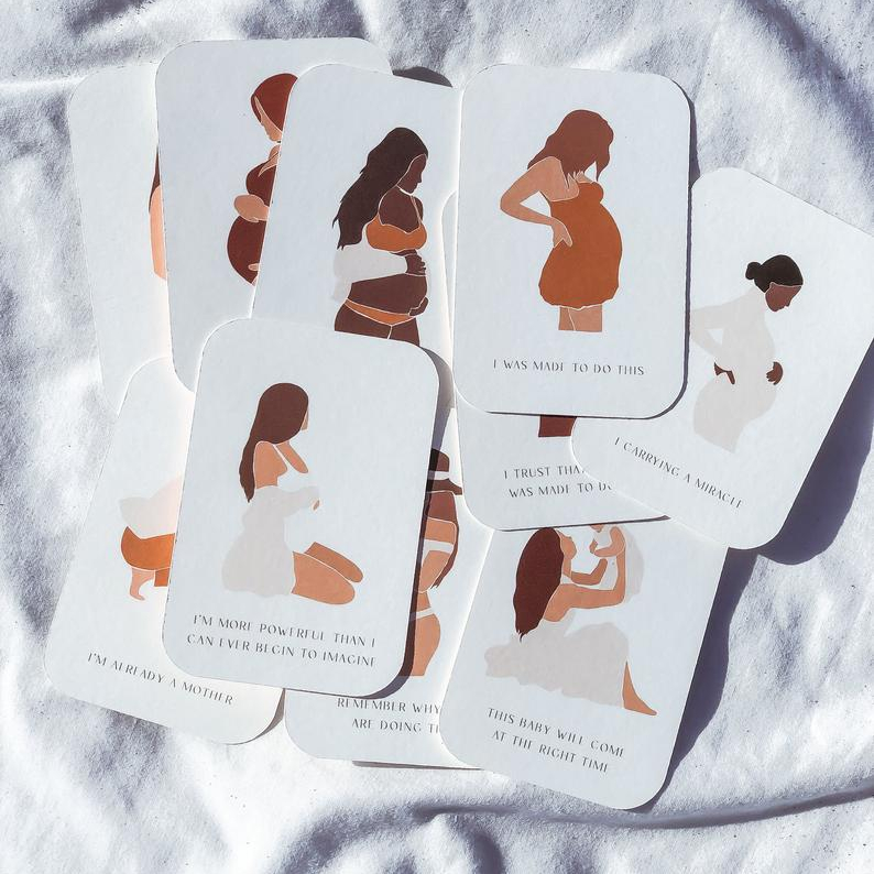 China Factory Ik ben dol op verpakking aangepaste yoga -pose -kaarten tarotkaarten 4