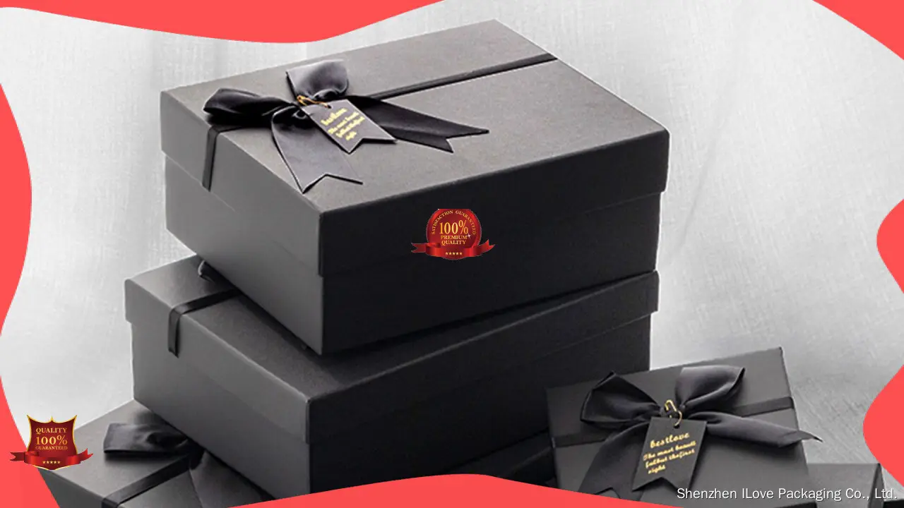 rigid box with ribbon at Wholesale Prices | ILove Packaging 1