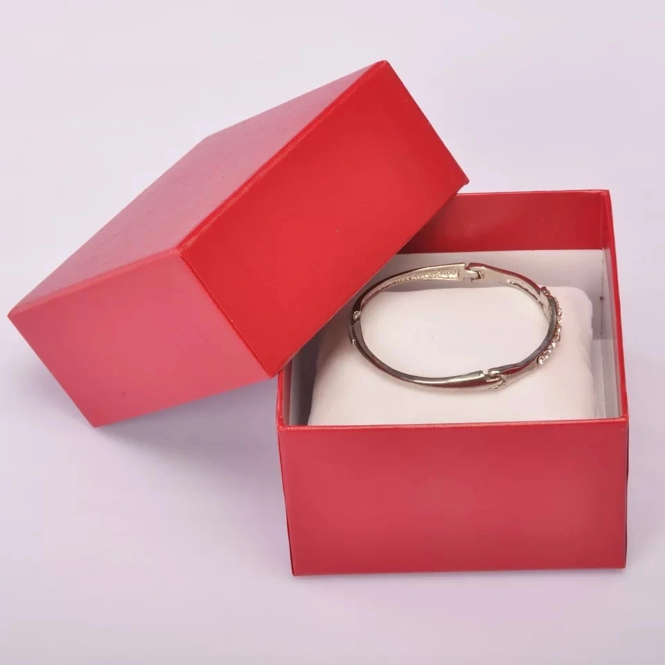 Custom Paper Cardboard Jewelry Packaging Box Gift Box Necklace Earring Bracelet Ring Jewelry Box Hot Products 1