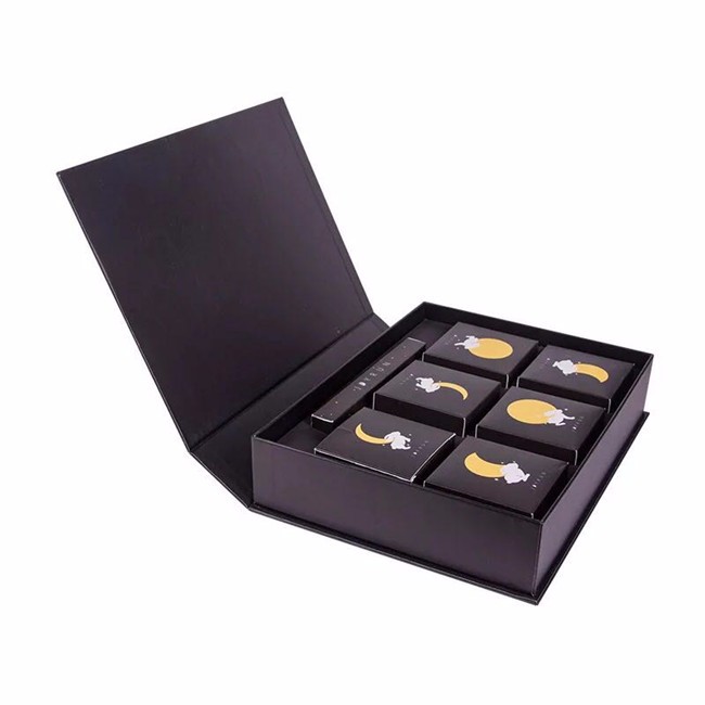 Customized Christmas Cosmetics Food Black Large Packaging Gift Box Hot Selling Product 5