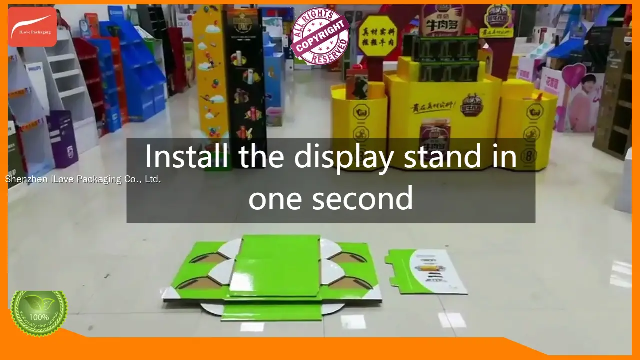 ILove Packaging | High-quality gondola end cap display Supply 1