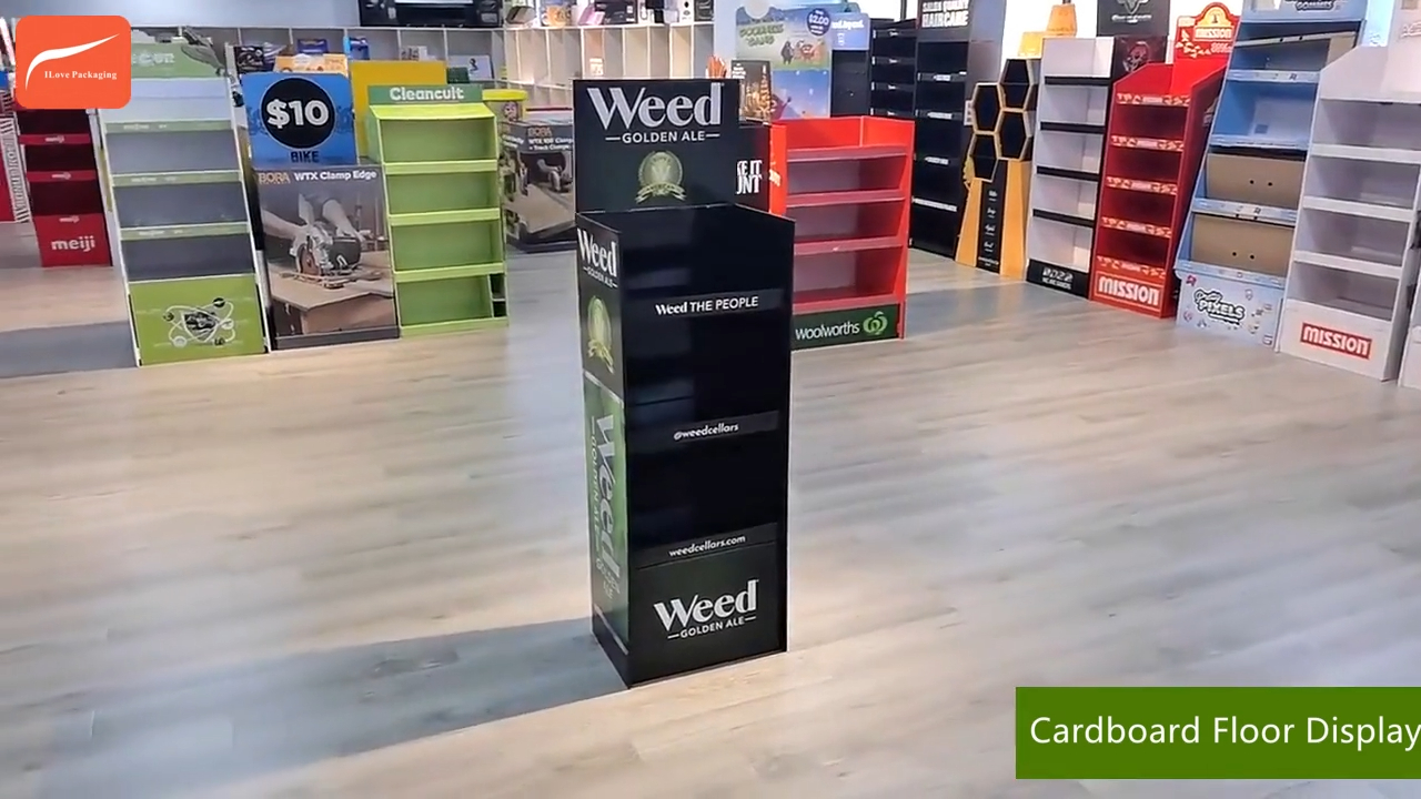 Ik ben dol op het verpakken van aangepaste bier karton display fabrieksprijs 3