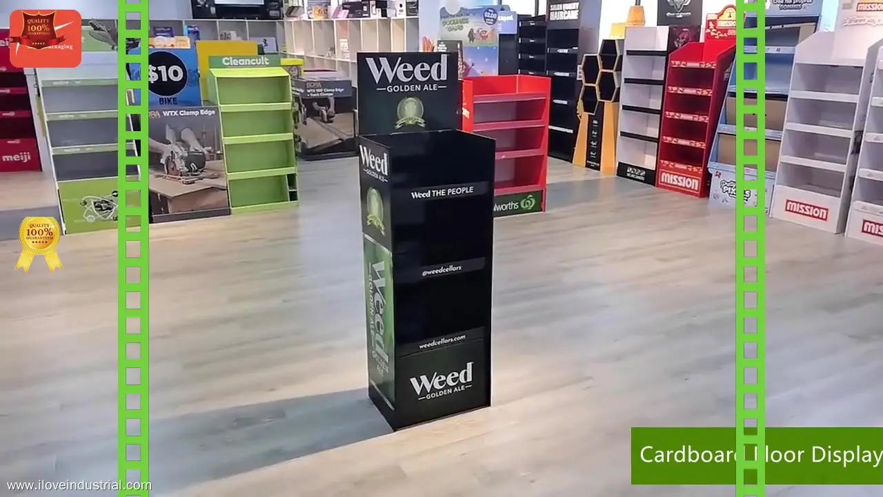 Custom standee display for business Manufacturer | ILove Packaging 1