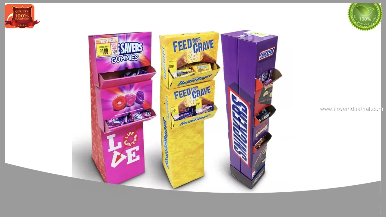 Custom grocery store end cap displays factory Manufacturer | Ilove Packaging 1