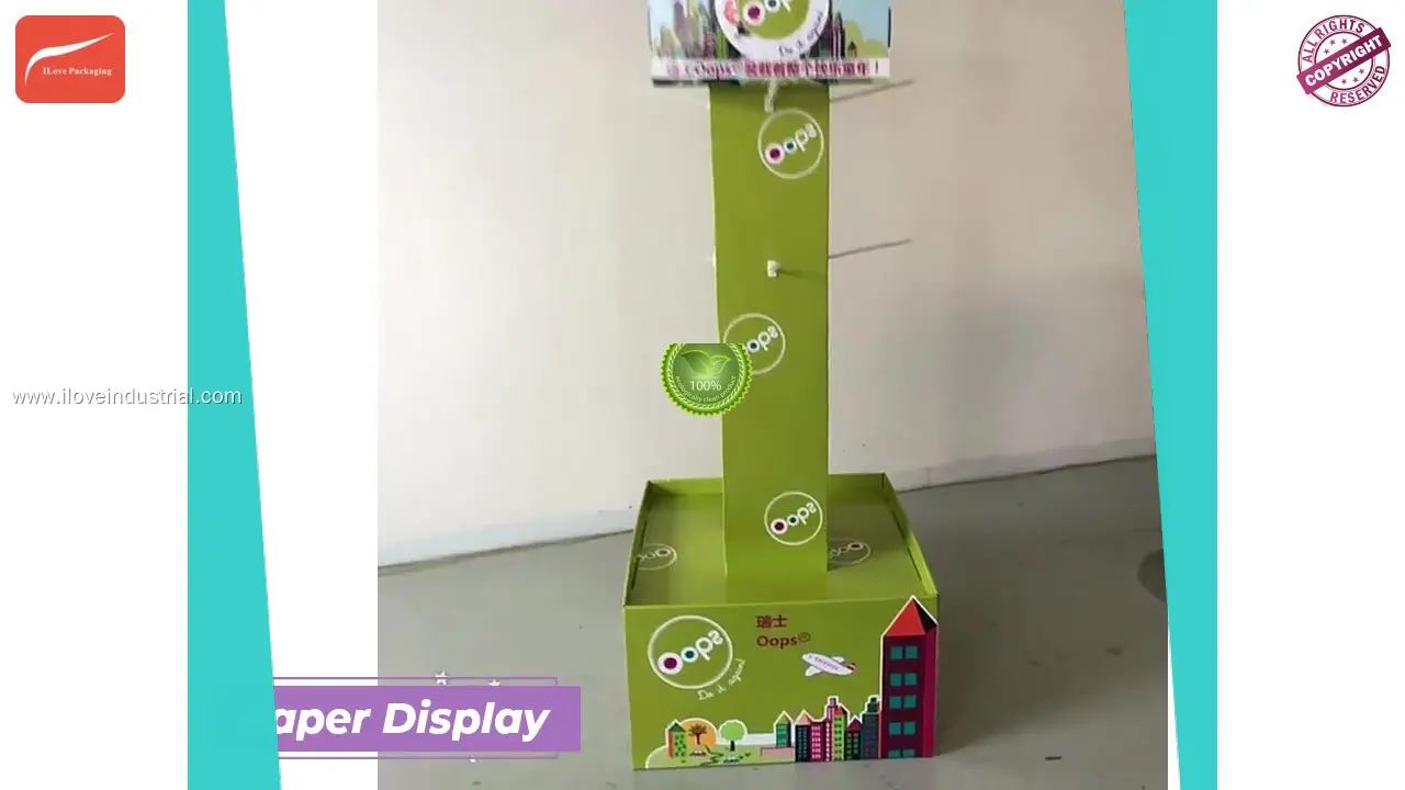 Custom 1 4 pallet display manufacturers | Ilove Packaging 1