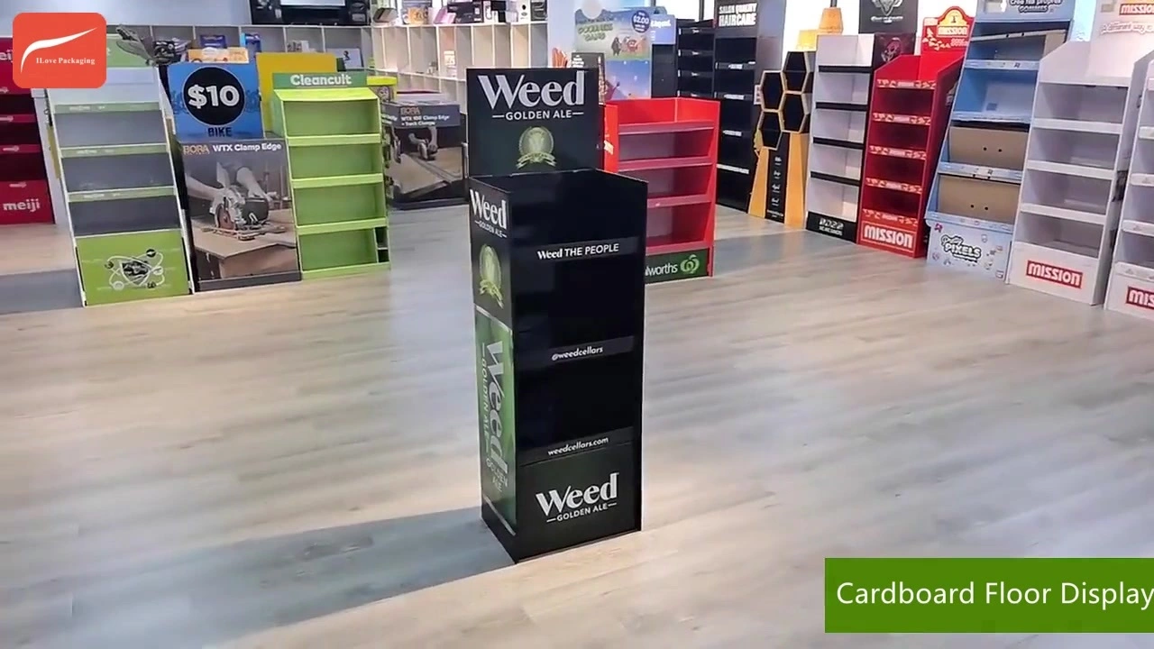 I Love Packaging Custom Beer Cardboard Display Factory Price 1