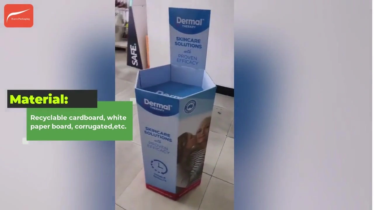 I Love Packaging Custom Dump Bin Display Factory Price 1