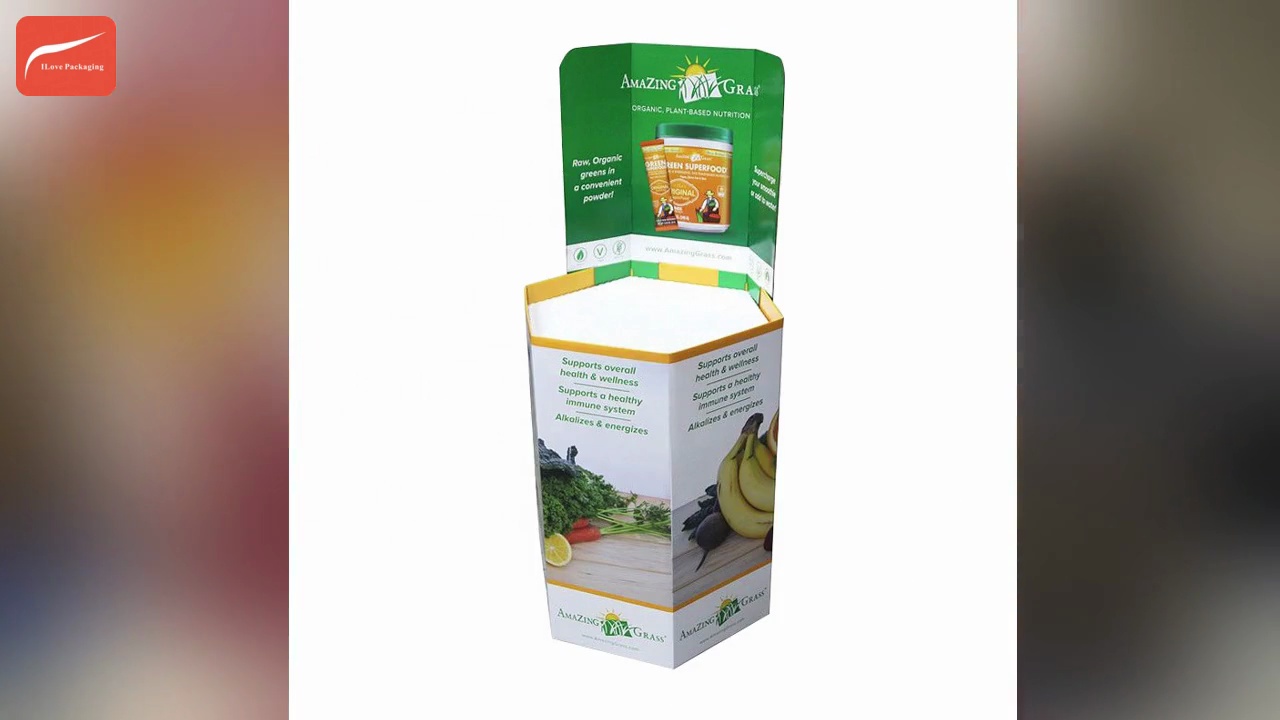 Ik ben dol op het verpakken van aangepaste dump bin -display voor de verkoop van supermarkten 3