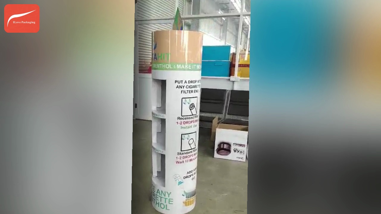 Ik ben dol op het verpakken van aangepaste kartonnen standee 1