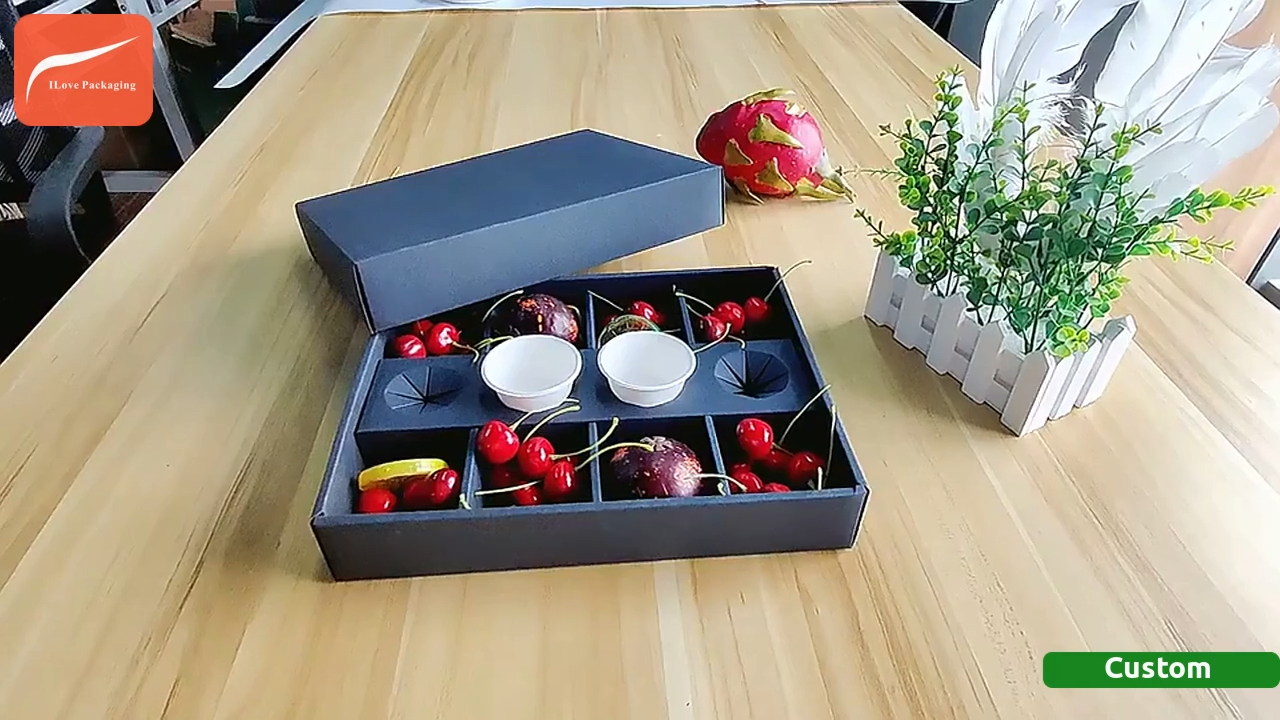 Aangepaste snack- en drankkartonnen vloerdisplay - ILove Packaging 3