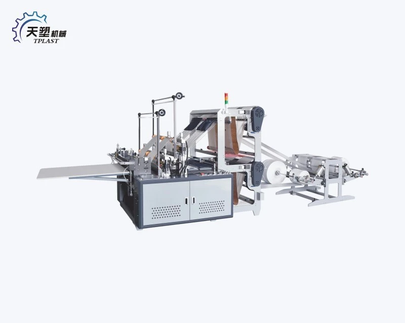 New Design 4 lines Plastic Bag Making Machine 1