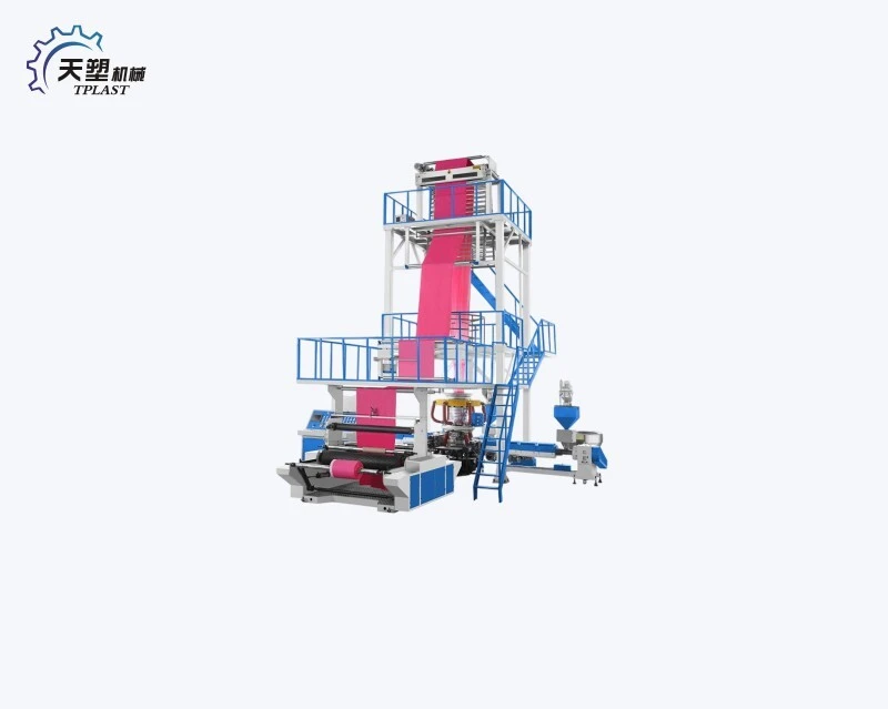 Three Layers Rotary Die Head Film Blowing Machine 1