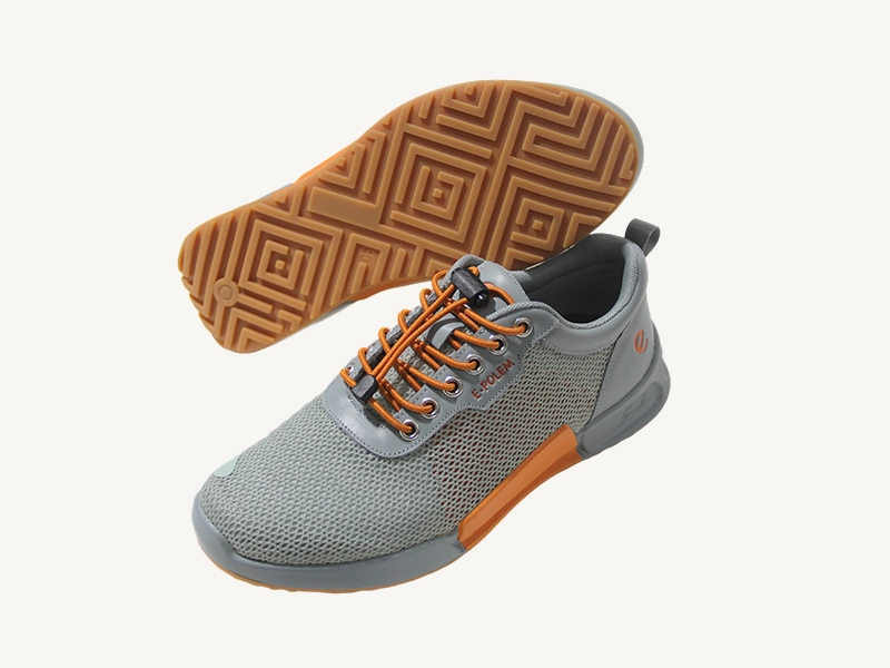 E. POLEM men's mesh shoes, slip resistant casual sports shoes 1