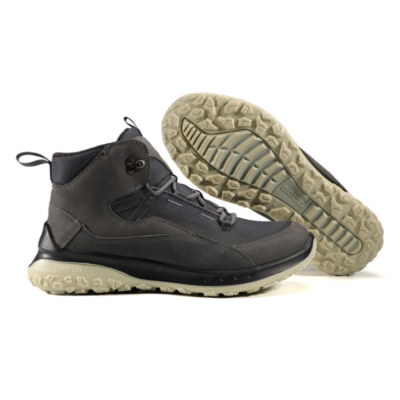 E. POLEM Outdoor Climbing Shoes for Men, Non slip, Wear resistant, Lightweight Hiking Shoes, Professional Mountain Sports Shoes 1