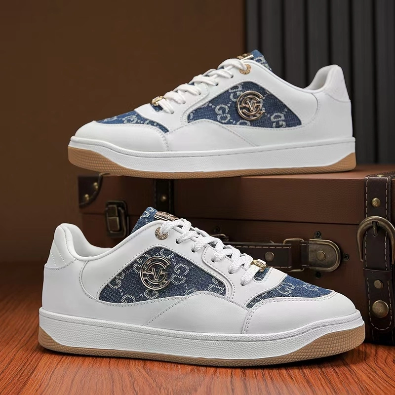 【Light Luxury Retro Dad Shoes】Fashion Color-Block Breathable Sports Shoes Soft Sole Comfort Casual Men's Shoes-1762739724212548 1