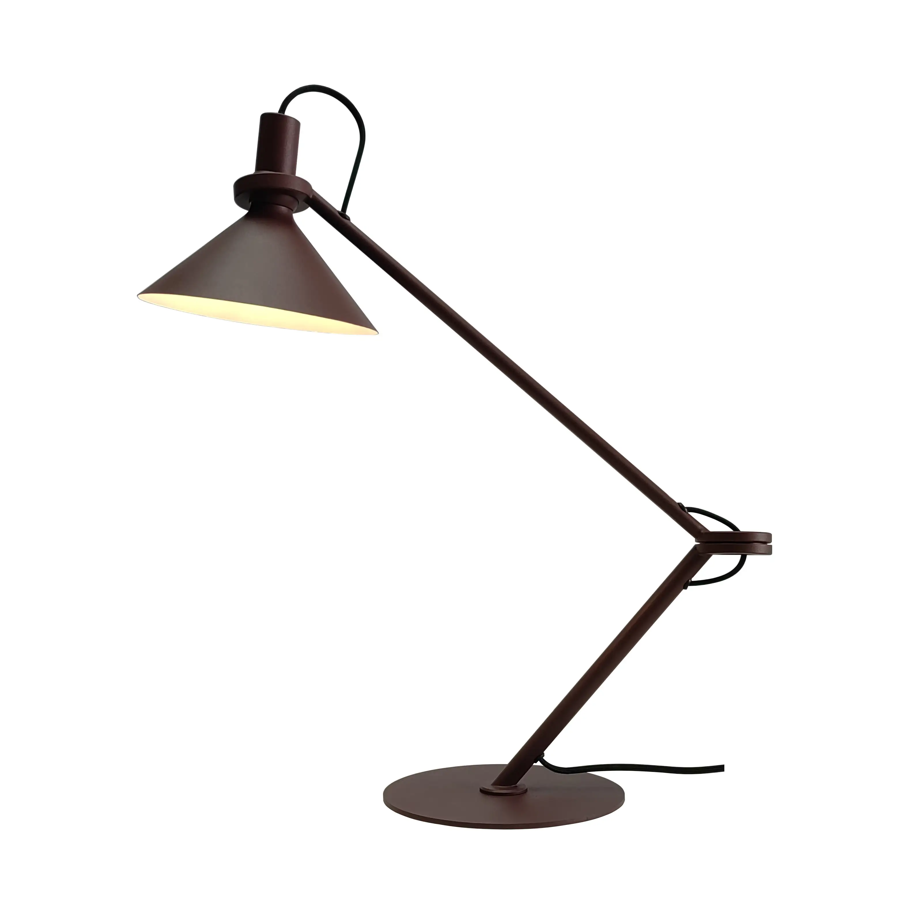 Novia table lamp GT-24026 dark red 1