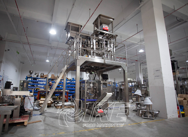 DS-B420A Nut four-in-one snack pouch packaging machinery 3